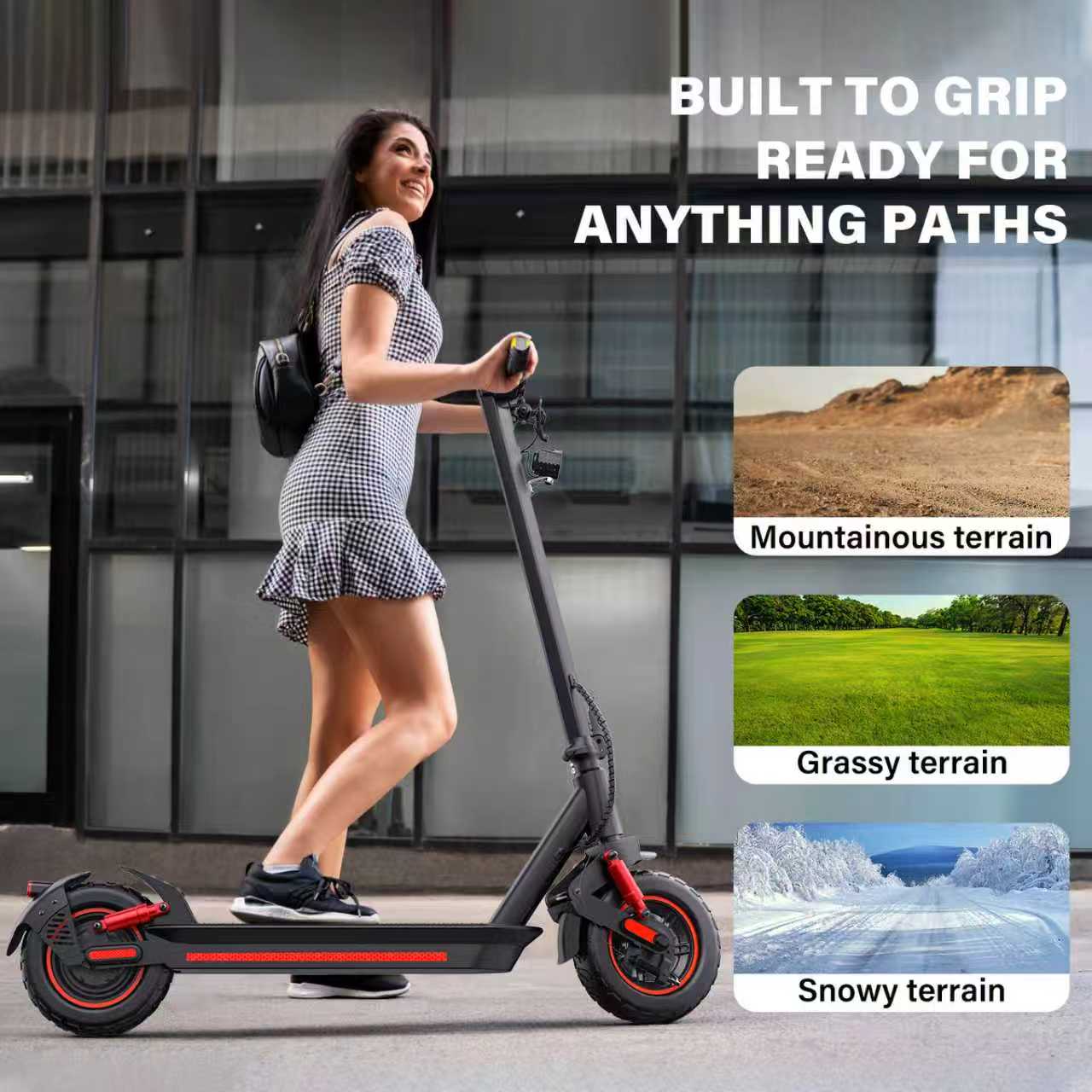 4 super shock absorbers - the latest max Pro electric scooter