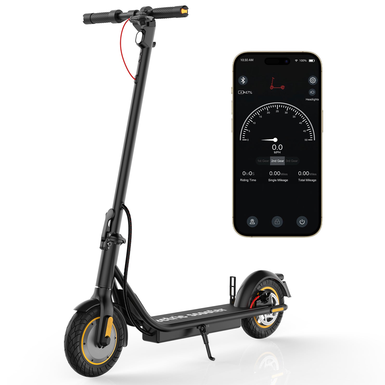 Newest and Most Practical Electric Scooter X8 Pro 10 inch Solid Tires!