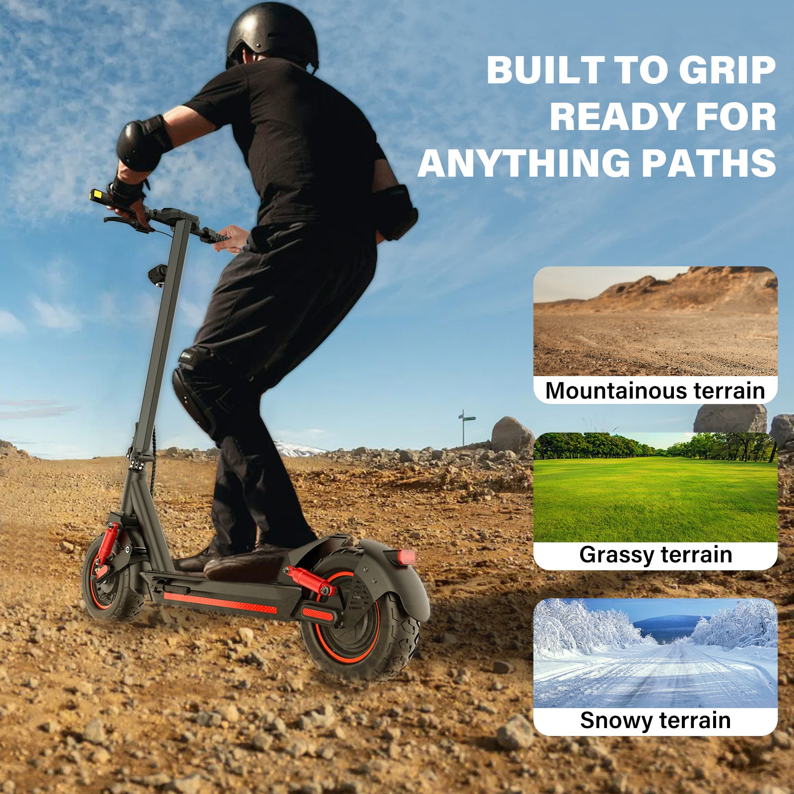 4 super shock absorbers - the latest max Pro electric scooter