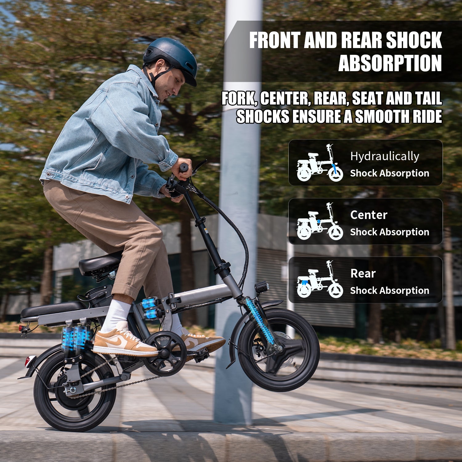 F12 new style 14 inch tire, adult electric bike, 650W motor
