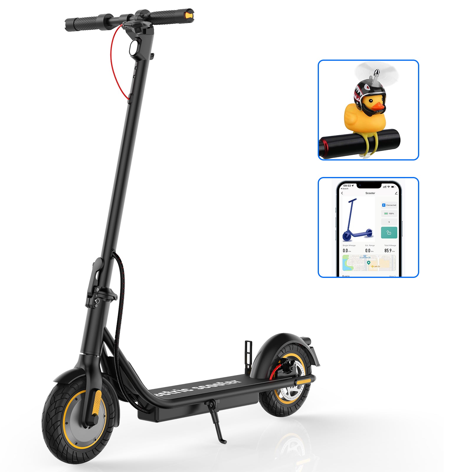 Newest and Most Practical Electric Scooter X8 Pro 10 inch Solid Tires~
